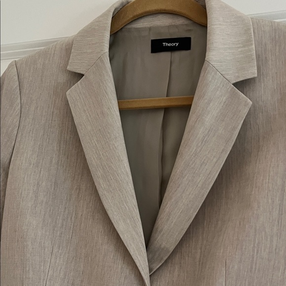 Theory Light Tan Blazer - Picture 1 of 2